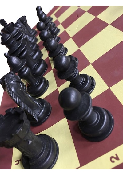Profesyonel Bez Çantalı Satranç Takımı Profesyonel Bez Çantalı Satranç Takımı