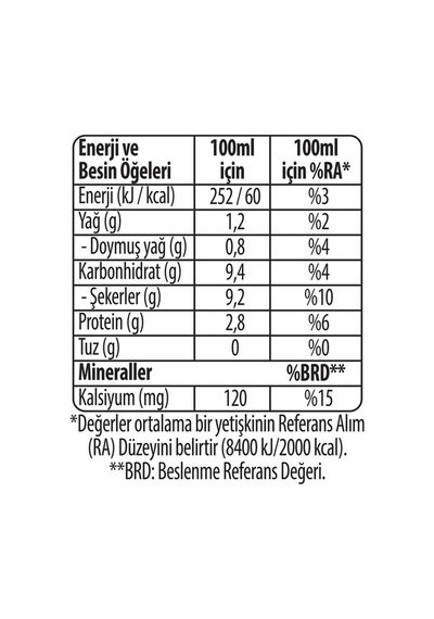 Kido Muzlu Süt 180 Ml X 27 Adet