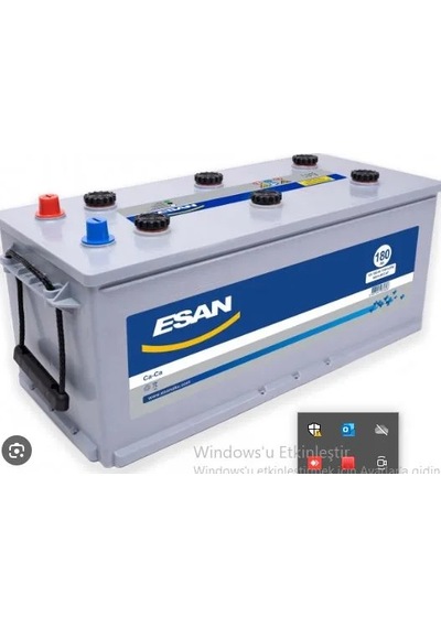 Aku 12 Volt 180 Amper Amper Busonlu R+ Duz Kutup 210 510x235