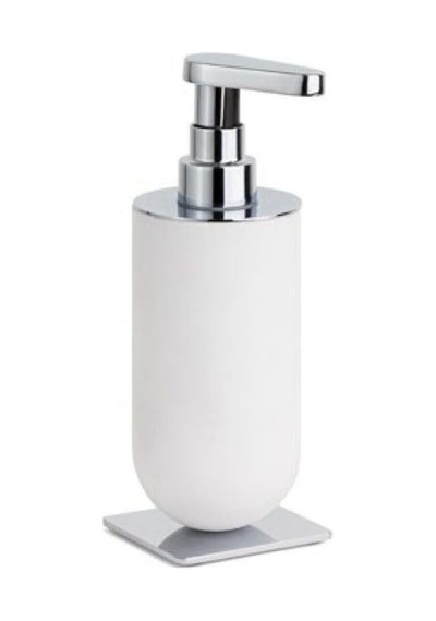 Sıvı Sabunluk Beyaz/krom Renk 208x87x72 Mm Çok Renkli