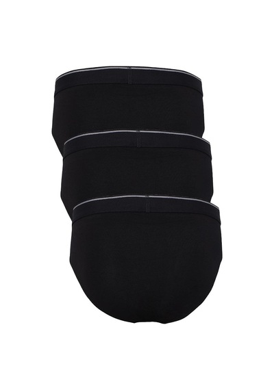 Blackspade Erkek Slip 3Lü Paket Tender Cotton 9672 - Siyah