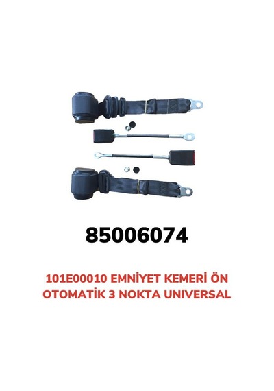 Emniyet Kemeri Ön 3 Nokta Gldısptm - 69 Otomatik Unıversal