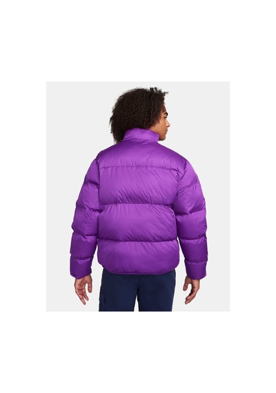 Nike Sportswear Club Şişme Erkek Montu Mor Mor