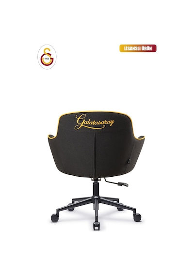 Fanchair X Galatasaray Icon Siyah Kumaş Çalışma Koltuğu-81