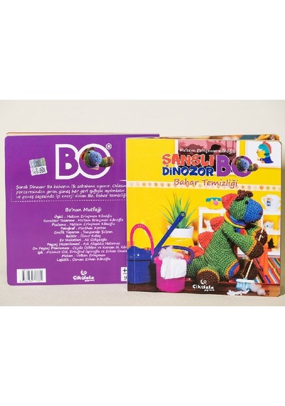 Çikolata Yayınevi Şanslı Dinozor Bo Bahar Temizliği