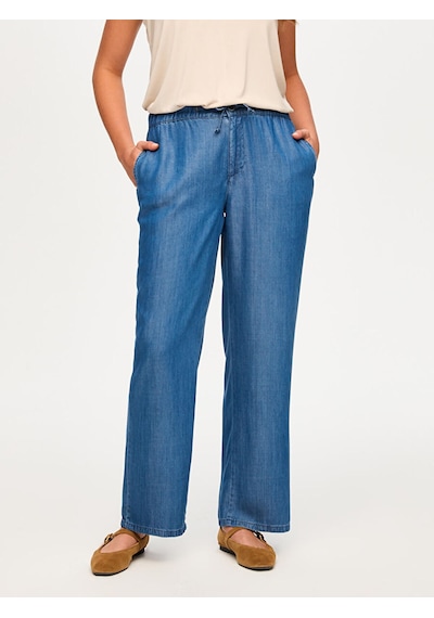 Faik Sönmez Wıde Leg Fıt Liyoselli Jean Pantolon S26jpn009 Us26jpn00927 İndigo