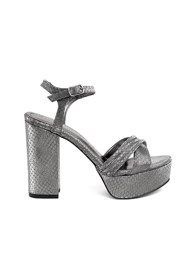 Miss Park Moda Pm08 K2044 Kadın Platform Ayakkabı Platin-platin Platin