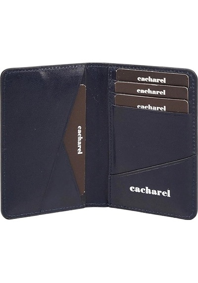 Cacharel Lacivert Unisex Deri Kartlık 1981 Lacivert