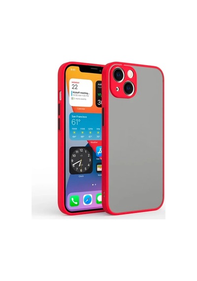 Apple iPhone Uyumlu 13 6.1inç Kamera Korumalı Premium Silikon - Kılıf- 5775 Lila