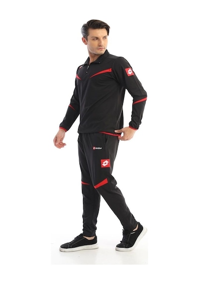 Eşofman Takımı, Lotto Suit Team Ant Pl Black/red, N8162 L Siyah - Kırmızı