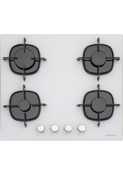 Silverline BO6503W01 - CS5436W01 - 3420 Classy 60 CM Beyaz Cam Ankastre Set