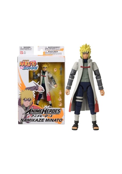 Bandai Anime Heroes Namikaze Minato Action Figür 16 Cm