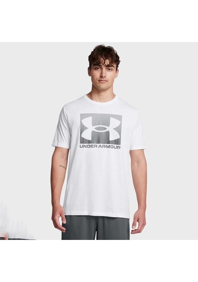 Under Armour Boxed Sports Updated Erkek Beyaz Polo Yaka Tişört