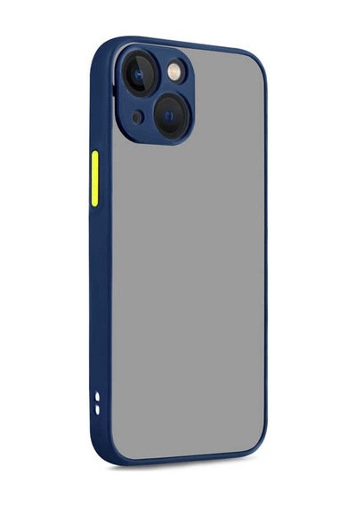 Apple Uyumlu iPhone 13 Klfs Hux Kılıf-lacivert Lacivert