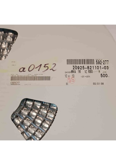Mva16vc680m 68mf 16v 10x10 Nıppon Smd Kondansatör 42 Adet