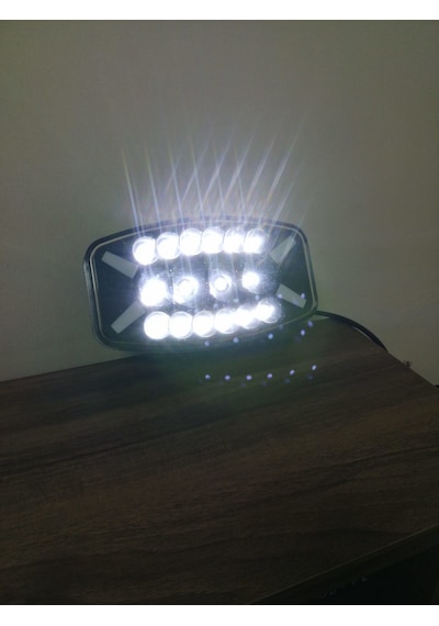 Off Road Uyumlu Kamyon Tır Uyumlu Gündüz Ledli Sis Lambası 12-24v Uyumlu V5 Parça
