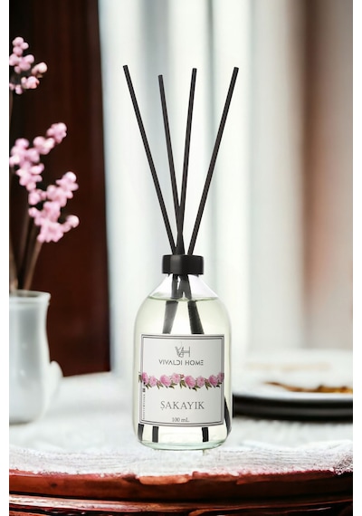 Vivaldi Home Şakayık Çiçeği Çubuklu Oda Kokusu Esansiyel Uçucu Yağ 100 ML