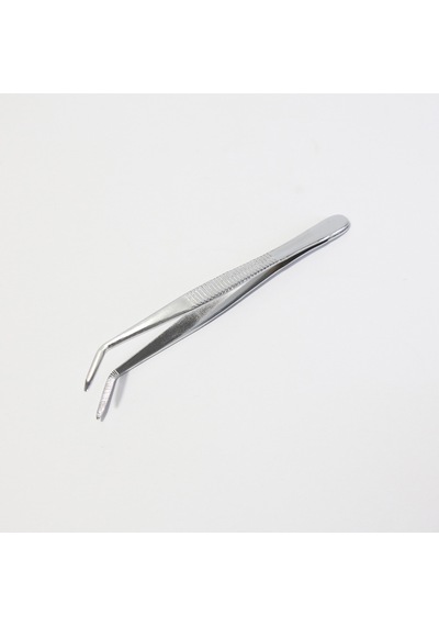 Penset 13 CM Eğri Uçlu Nikel Kaplama