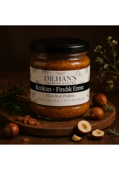 Krokanlı Fındık Ezmesi