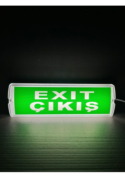 Sg227-e6 Ledli Acil Aydınlatma Armatürü Exit Çıkış Cb967