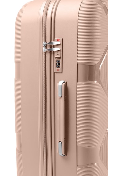 Büyük Boy %100 Polipropilen Valiz Bronz 6990 Bronz