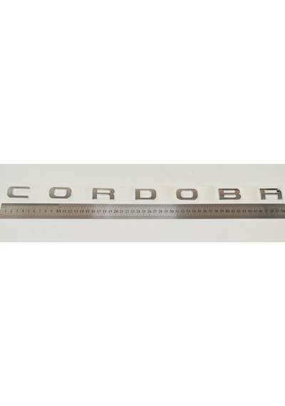Cordoba 2006 - 2009 Arka Bagaj Yazısı Krom
