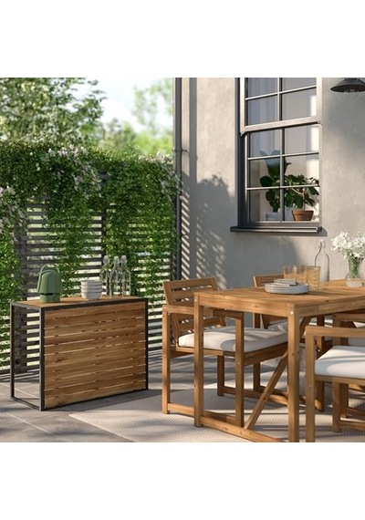 Ikea Håkanskär Bahçe Sehpası, Açık Kahverengi