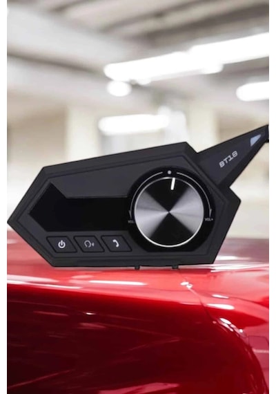 Hubrendy Tekno Intercom Kask Kulaklığı Anc Özelliği Yüksek Ses Kaliteli Bluetooth Kulaklık