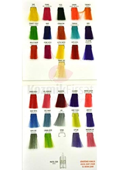 Saç Boyasi, Mavi, 250 Ml 1 Paket 1 X 250 Ml