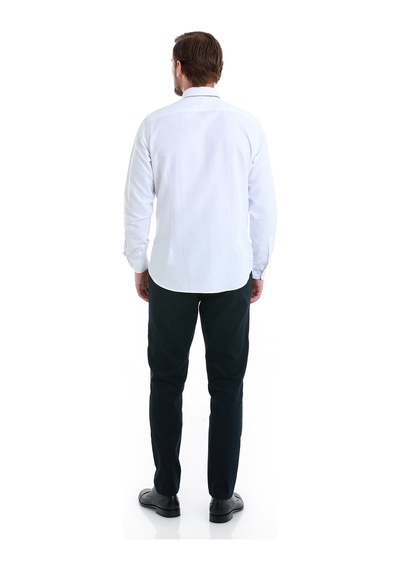 Hatemoğlu Beyaz Slim Fit Düz Slim Yaka Pamuklu Uzun Kollu Gömlek 30137 4111993 Hatemoğlu Beyaz Slim Fit Düz Slim Yaka Pamuklu Uzun Kollu Gömlek 30137 4111993