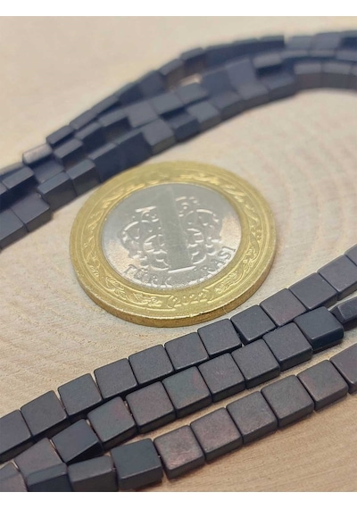 Hematit Taşı Dizi 4 2mm 49626