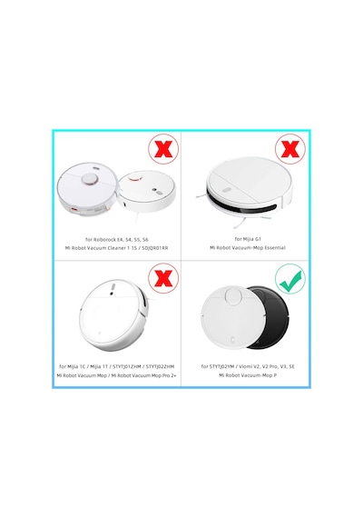 Xiaomi Mi Robot Vacuum Mop Pro STYJ02YM Yedek Fiber Bezi Mop 2 ad