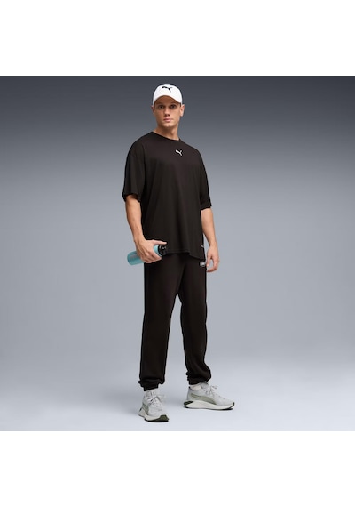 Puma Graphics Training Oversized Erkek Tişört C-pum528528p01p01 Siyah