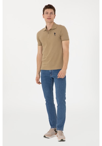 U.S. Polo Assn. Erkek Mavi Straight Fit Jean Pantolon 50308021-DN0022 U.S. Polo Assn. Erkek Mavi Straight Fit Jean Pantolon 50308021-DN0022