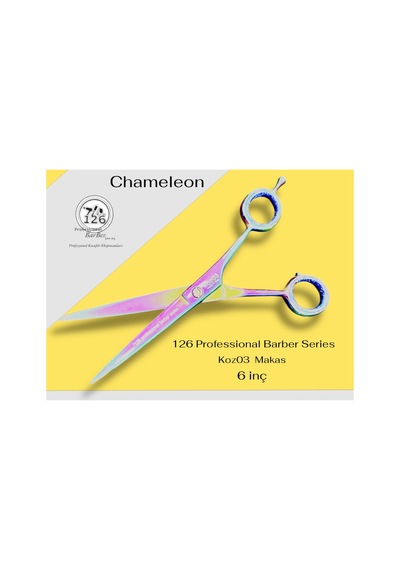 Koz03 Chameleon Saç Sakal Kesim Makası - 6 İnç