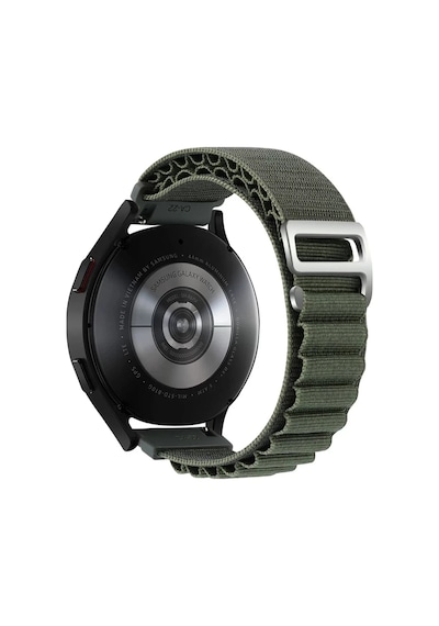 Watch 20mm Uyumlu Kr410 Kumaş Kordon - Yeşil