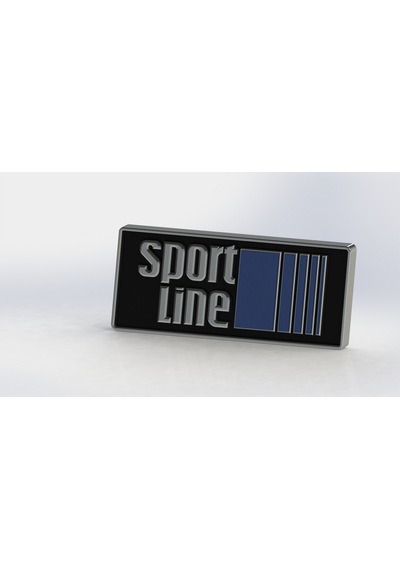 Mercedes W201 / W124 Sportline Amblem