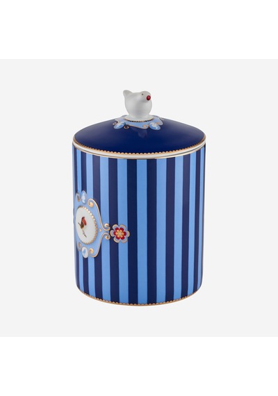 Pip Studio Mavi Porselen Saklama Kabı 1300 Ml