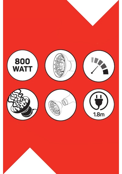 Arzum AR5124 Trendcare Curly 800W Saç Kurutma Makinesi, Difüzör Başlıklı, Bukle Belirginleştirici