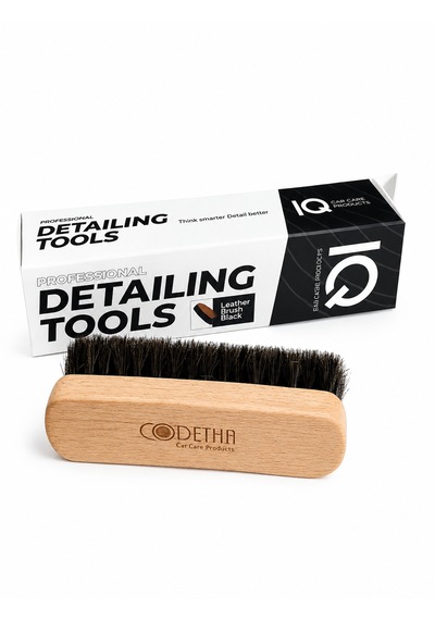Iq Deri Ve Vinil Temizleme Fırçası Black