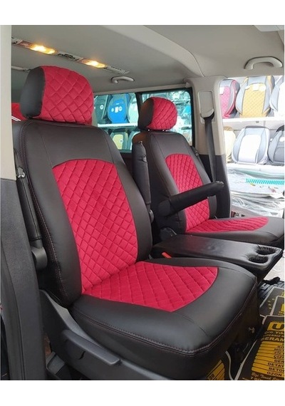 Volkswagen Caravelle 8+1 Araca Özel Oto Koltuk Kılıfı (500618211)