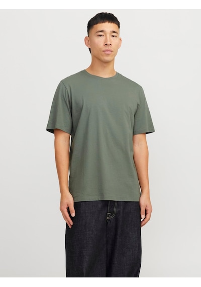Jack & Jones Jjeorganıc Basıc Tee Ss O-neck Noos Green Renkli