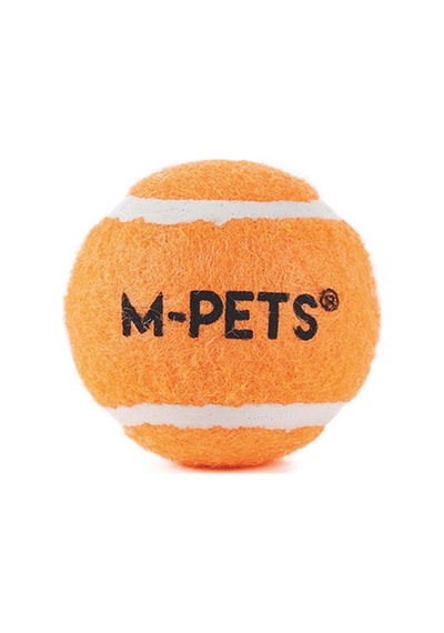 M-pets Hop Tenis Topu Köpek Oyuncağı Turuncu 3lü 6,4 Cm 244-50054.02