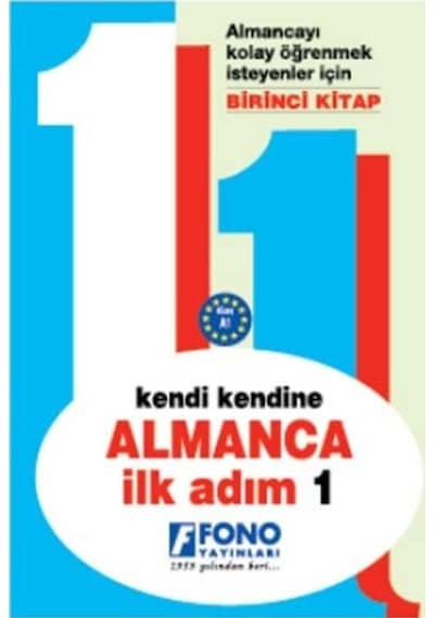 Almanca İlk Adım - 1 (2 CDli) - Kutulu- Fono Yayınları