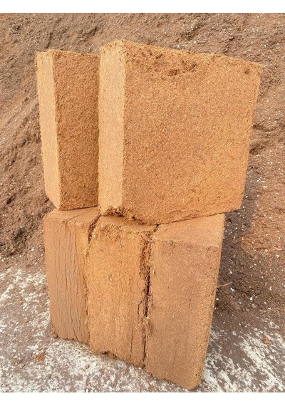 Aymen Çiçekçilik 5 Adet 300-325 Litre Sıkıştırılmış Hindistan Cevizi Torfu - Blok Ithal Organik Cocopeat Kokopit