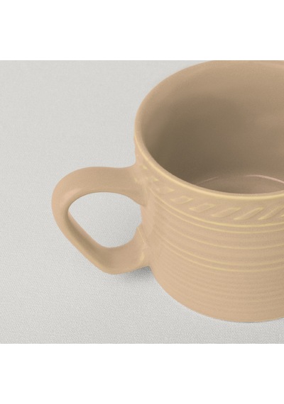 Linens Ringa Stoneware 250 Ml Kupa Taba Taba