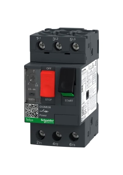 Schneider Electric Tesys Deca Gv2Me08 Motor Koruma Şalteri (2,5A-4A)