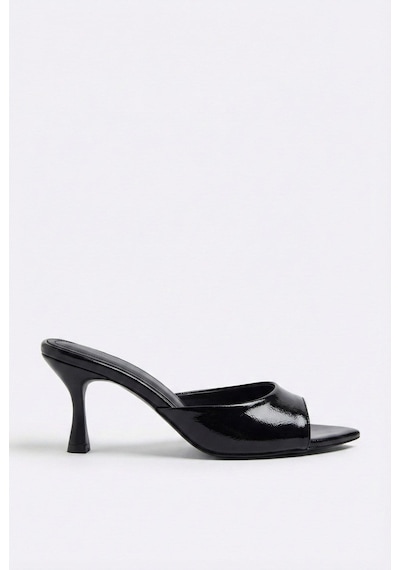 Giamgia Store Kadın Rugan Sivri Burun Tek Bantlı İnce Topuklu Stiletto Terlik Abiye Ayakkabı-2281 Siyah Yankee Giamgia Store Kadın Rugan Sivri Burun Tek Bantlı İnce Topuklu Stiletto Terlik Abiye Ayakkabı-2281 Siyah Yankee