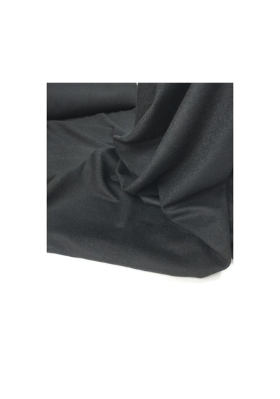 Siyah Renkte Örme Kumaş En 150 Cm X Boy 260 Cm -10035 10