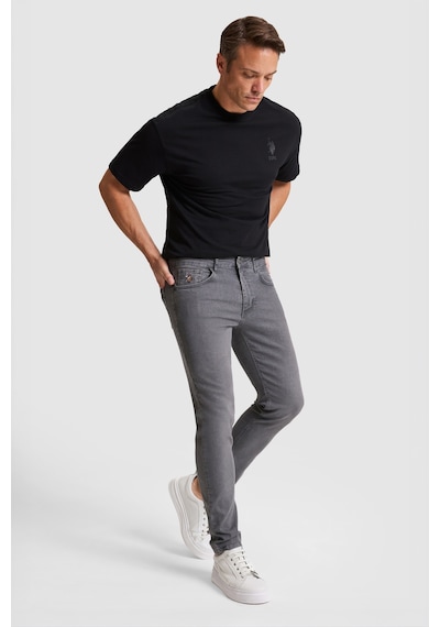 U.s. Polo Assn. Erkek Gri Pantolon Jean 50321553-dn0025